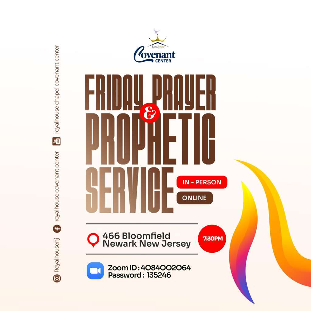 Friday Prayer & Prophetic Service